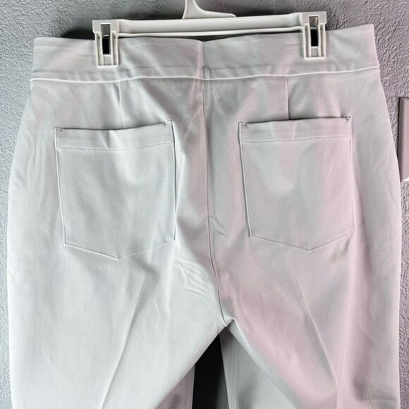 New! Spanx On the Go Ankle Pull On Slim Straight Classic White Plus - Picture 7 of 13